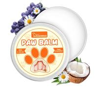 Aomig 50g Baume Coussinet Chien Chat - Restaure Nourrit pour Truffe et Pattes Sèches Abîmées - Formule Naturelle avec Huile de Coco, Vitamine E, Huile d'amande, Lécher la Sécurité