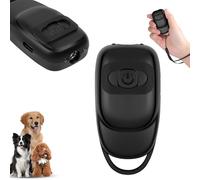 Aomig Anti Aboiement Ultrason Chien, Mini Boitier Chien Portable, LED Stroboscopique, Répulsif Ultrasons Rechargeable, Dispositifs d'arrêt d'écorce, Dissuasif l'intérieur&l'extérieur Petit&Grand Chien