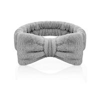 Aomig Bandeau de Lavage, Bandeaux de Maquillage, Bandeaux de Spa Facial Bandeau de Maquillage Bandeau Élastique de Visage Serre-Tête de Visage pour Soins de Peau (Gris)