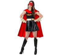 Aomig Cape pour Adultes, Superhero Cape et Mask, Superman Cape Satin, Cape de Super-Héros, Costume de Superhéros, Halloween Cosplay Costume Cape, Déguisement Adulte Unisexe pour Carnaval Halloween