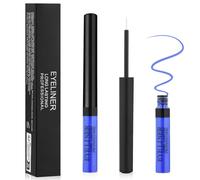 Aomig Eyeliner Liquide 24ever Ink Liner - Precis, Longue Tenue, Waterproof pour Débutants - Bleu