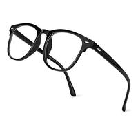 Aomig Lunettes Anti Lumière Bleue, Lunettes de Confort Léger pour Ordinateur et Lecture avec Filtration Lumière Bleue, Anti Fatigue, con Monture Large pour Femme et Homme