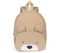 Aomig Sac à Dos pour Enfants, Petit Sac à Dos Velours Côtelé pour Maternelle Fille Et Garcon, Sac à Dos Velours Côtelé Ours&Chiot pour Bebe, Broderie Sac à Dos pour Crèche Scolaires