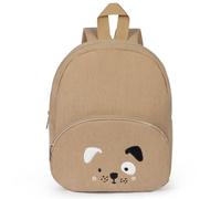Aomig Sac à Dos pour Enfants, Petit Sac à Dos Velours Côtelé pour Maternelle Fille Et Garcon, Sac à Dos Velours Côtelé Ours&Chiot pour Bebe, Broderie Sac à Dos pour Crèche Scolaires