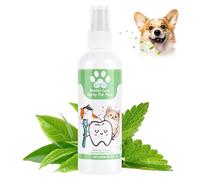 Aomig Spray de Dentaire pour Chiens Chats, 200ML Spray de Soins Dentaires avec Menthe Fraîche pour Animaux, Sans Rinçage ni Brossage, Élimine la Plaque Dentaire, Anti Tartre, Mauvaise Haleine