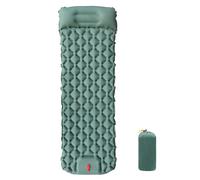 Aomiun Tampon de Camping Auto-gonflant Extérieur Léger Tampon de Couchage Gonflable avec Revêtement scellé TPU pour Le Camping (Vert foncé)