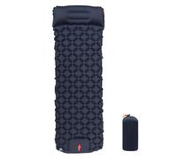 Aomiun Tampon de Camping Auto-gonflant Extérieur Léger Tampon de Couchage Gonflable avec Revêtement scellé TPU pour Le Camping (Bleu Marine)