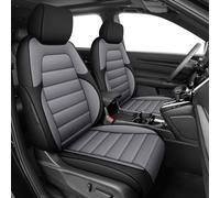 AOMSAZTO Housses de siège personnalisées pour Honda CRV 2017, 2018, 2019, 2020, 2021, 2022 - Ensemble Complet - Ensemble Complet Noir et Gris