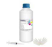 Aomya DTF Encre 500ML Cyan DTF Encre de Transfert pour Pet Film, Recharge pour Les imprimantes DTF Epn ET-8550, ET-2850, XP-15000, XP600, L1800, L805, R1390, R2400, I3200, DX5, TX800