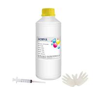 Aomya DTF Encre 500ML Jaune DTF Encre de Transfert pour Pet Film, Recharge pour Les imprimantes DTF Epn ET-8550, ET-2850, XP-15000, XP600, L1800, L805, R1390, R2400, I3200, DX5, TX800
