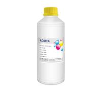 Aomya DTF Ink Lot d'encre de Transfert Thermique pour Toutes Les imprimantes EPN DTF, ET-8550 ET-8500 DX5 DX7 5113 XP600 I3200 Jaune 1000 ML