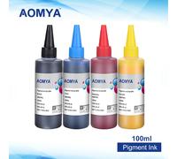 Aomya-Encre pigmentée universelle, 4x100ml, pour Epson Inkjet Pr15, tous les modèles, encre d'impression étanche aux couleurs vives, BK C M Y