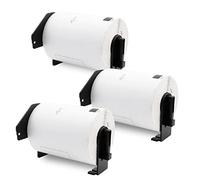 Aomya Lot de 3 rouleaux de papier d'étiquettes d'adresse, grand format, compatibles avec DK-1247, 103 mm x 164 mm, étiquettes blanches avec 3 cartouches réutilisables pour QL-1100 QL-1110NWB (3)