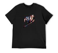 AOMZL T-shirt décontracté Fairy Tail Group, noir, Noir , L