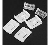 AONED Kit de remplacement de guide coulissant de siège pour VW Golf MK1 MK2 MK3 /Jetta MK2 MK3/Corrado/Golf MK3 Cabriolet - Lot de 6 pièces pour 1 siège - Numéro de pièce : 171881213B / 191881213 /