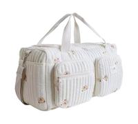 AONEGOLD Sac à langer tote maternité matelassé léger, sac épaule multifonction grand volume, sac messager pour change bébé, voyage, hôpital et weekender