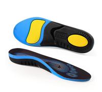 AONEGOLD Semelles Orthopédiques pour Fasciite Plantaire Unisexe Semelles Soutien de Voûte Confort Semelle Pied Plat Douleurs au Niveau du Talon, Epine Calcaneenne,Tendinite Tendon Achille(41-42 EU)