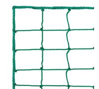 Aoneky 3x3M/3x4,5M/ 3x6M/3x9M Filet Backstop pour Pare Ballon de Foot, 10cm Maille Carrée, 2.5mm Corde en Polyéthylène - Filet de Barrière pour Basketball Piscine (3x6M)