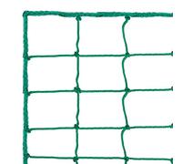 Aoneky 3x3M/ 3x6M/3x9M /3x12M Filet Pare Ballon de Football, 10cm Maille Carrée, 2.5mm Corde en Polyéthylène - Filet Protection pour Arrêter Balles de Football Basketball Jardin (3x18M)