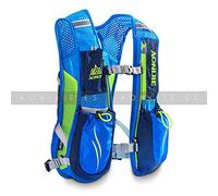 AONIJIE 5.5L Sac à Dos hydratation Sac à Dos extérieur Mochilas Trail Marathoner Running Race Gilet d'hydratation (Azul)