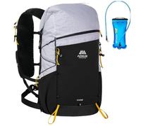 AONIJIE Sac à dos d'escalade de grande capacité de 30 l avec poche d'eau de 2 l (blanc)
