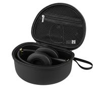AONKE Étui de Protection Compatible avec Beats Dr. Dre Studio Pro, Studio3, Solo Pro, Solo4, Solo3, Solo2, Solo, Casque Supra-Auriculaire sans Fil (Noir)