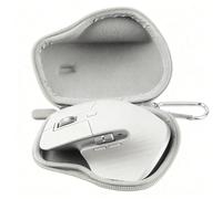 AONKE Étui de rangement rigide de voyage compatible avec souris Logitech MX Master 4 / MX Master 3S / MX Master 3 / MX Matser 2S Advanced Mouse (gris pâle)