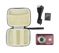 AONKE Étui de transport rigide pour appareil photo numérique Kodak PIXPRO FZ55, 16 MP avec zoom 5x, Noir , Étui rigide