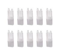 Aonukpdy 10X G9 Ampoule Lampe Spot LED Blanc Chaud AC220-240V 1W Haute Puissance