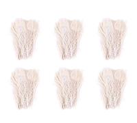 Aonukpdy 300 Pièces Séries/Plumes de Paon Blanc Naturel dans L'œil, 10 à 12 Pouces de La Décoration de Mariage en Plume de Paon