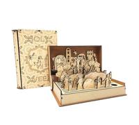 Aonukpdy Kit de Décoration de Scène de Résurrection de Pâques, Kit de Livre de Pâques à Faire Soi-Même, Décoration de Maison Familiale Faite à la Main pour la Semaine Sainte