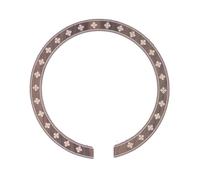 AONYAYBM Autocollant de Trou de Son de Guitare, Autocollant de Rosette de Trou de Son pour Guitare Classique Acoustique 40 Pouces 41 Pouces Guitare étanche Rosette en Bois Décoration de Trou de Son Fo