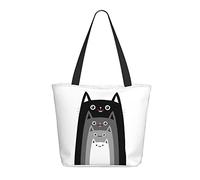 AOOEDM Funny Cats Ladies Shopping Bag 13x11x7in.Le cadeau parfait pour la Saint-Valentin.C'est de la Saint-Valentin pour maman, fille, épouse, etc.