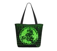 AOOEDM Funny Code Pattern Ladies Shopping Bag 13x11x7in.Le cadeau parfait pour la Saint-Valentin.C'est de la Saint-Valentin pour maman, fille, épouse, etc.