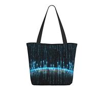 AOOEDM Funny Code Programmer Pattern Ladies Shopping Bag 13x11x7in.Le cadeau parfait pour la Saint-Valentin.C'est de la Saint-Valentin pour maman, fille, épouse, etc.