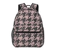 AOOEDM Sac à dos décontracté pour femme homme, crânes de sucre mexicains floraux noirs et blancs, sac à dos de voyage durable pour la randonnée, le camping, les sports de plein air