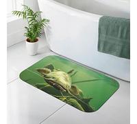 AOOEDM Tapis de Douche sous-Marin à imprimé Poisson-Chat, Tapis de Douche en Terre de diatomées, Tapis de Bain antidérapant à séchage Rapide, 19,7 x 31,5 po