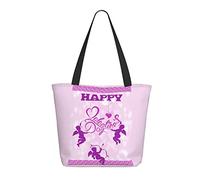 AOOEDM Valentine Cute Angels Dove Ladies Shopping Bag 13x11x7in.Le cadeau parfait pour la Saint-Valentin.C'est de la Saint-Valentin pour maman, fille, épouse, etc.