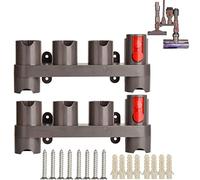 Aoonar Lot de 2 supports muraux compatibles avec Dyson Gen5, V15, V12, V11, V10, V8 et V7 - Organiseur mural pour accessoires et buses avec vis et chevilles