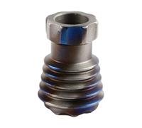 AOOOWER Alliages Pendentifs Couteaux Perles Couteaux Cordon Paracord Corde Pendentifs pour Camping et Randonnée en plein air, 1.7cm6mm, Alliage de titane, Pas de gemme