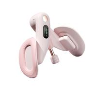 AOOOWER Appareil d'entraînement interne de la cuisse avec intensité variable et plan confortable pour un entraînement pelvien efficace en rose pâle transportable pour muscles pelviens