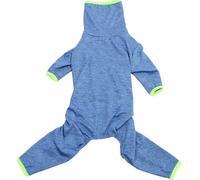 AOOOWER Body anti-adhésif pour chien avec ouvertures de jambe élastiques, isolation thermique, vêtements d'hiver pour grands chiens, vêtements d'extérieur en polyester avec doublure en polaire