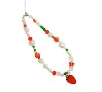 AOOOWER Breloque de sac en cuir souple avec boucle élégante pour femme élégante et accessoire tendance, 10CM6CM, Cuir synthétique, Pas de gemme