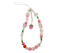 AOOOWER Breloque de sac en cuir souple avec boucle élégante pour femme élégante et accessoire tendance, 10CM6CM, Cuir synthétique, Pas de gemme