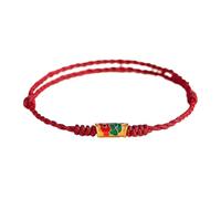 AOOOWER Chapelet Mohammed 6 mm Tasbih perles de prière 99 perles Charm Misbaha Bracelet de méditation, 7.41x5.07in, Verre, Pas de gemme