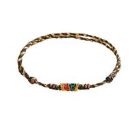 AOOOWER Chapelet Mohammed 6 mm Tasbih perles de prière 99 perles Charm Misbaha Bracelet de méditation, 7.02x4.68in, Verre, Pas de gemme