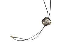 AOOOWER Collier avec pendentif camélias réglable symbolisant l'élégance et la noblesse avec des motifs à tirer pour une utilisation polyvalente, 7180cm, Alliage, Pas de gemme