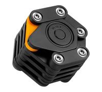 AOOOWER Combinaison pliable pour vélos, scooters, motos avec chaîne en acier alliages, antivol et dispositif de sécurité portable pour vélo de route