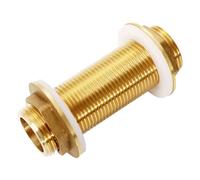 AOOOWER Connecteurs de raccord de tuyau en laiton de 1,9 cm pour réservoirs d'eau, raccords mâles à filetage complet, connecteurs de jonction de réservoirs d'eau