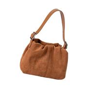 AOOOWER Contemporary Suedes Crossbody Purse Spacious Capacity Top Handle Purse Casual Shoulder Bag Travel Essential Accessory Crossbody Bag